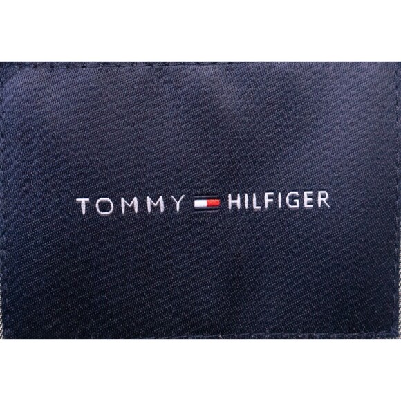 Tommy Hilfiger Sport Coat Blazer Suit Jacket Mens 42L Beige Wool Two Button - Picture 10 of 14